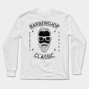 Barbershop Classic Long Sleeve T-Shirt